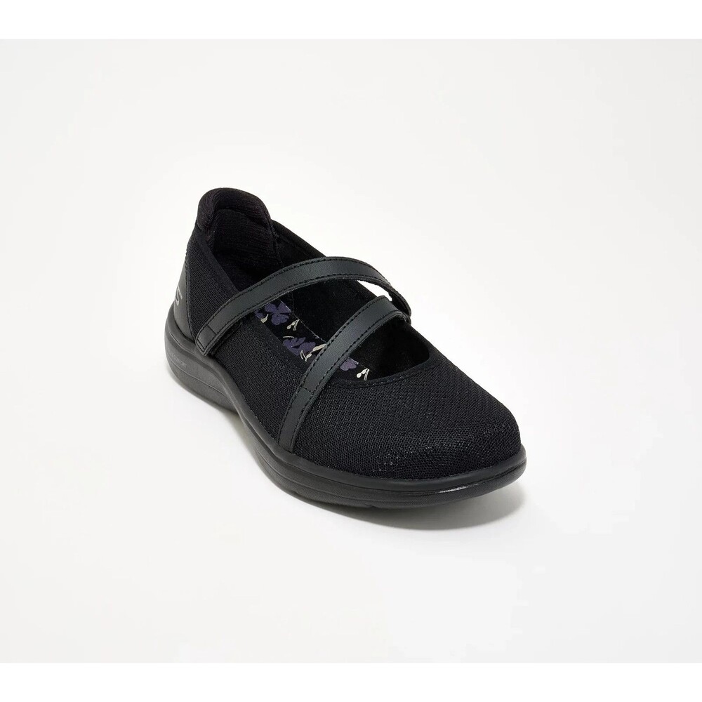 Skechers On-the-GO Flex Radiant Vegan Washable Mary-Janes - Black, 10M